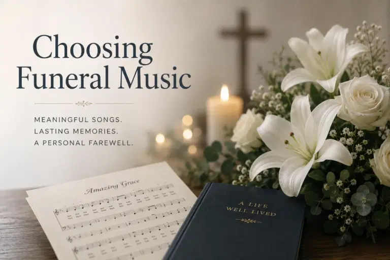 how to choose music for a funeral